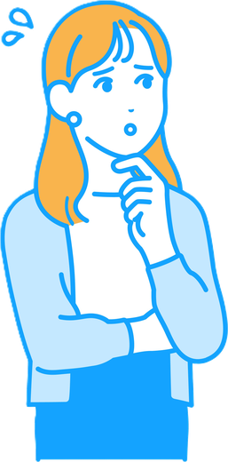 年末調整に悩む担当者のイラスト